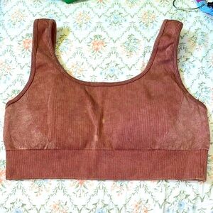 Brown Sports Bra XL